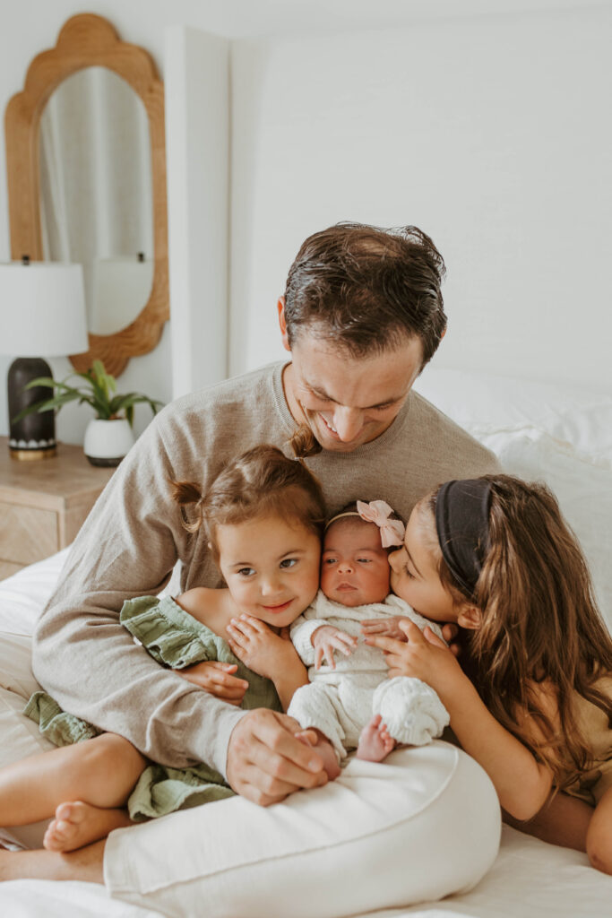 daddy and daughters photo